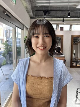 アドア 横浜(ADORE) 【ADORE横浜】外はねボブ×似合わせカット