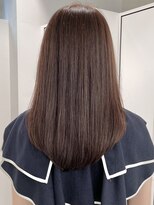 ウル 表参道(HOULe)&nbsp;ベージュカラー　寒色ベージュ　髪質改善　酸熱　オージュア