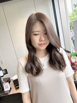 インデックスヘアー 錦糸町店(in'dex hair) ミルクティーカラー