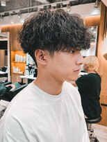 ルースト 渋谷店(ROOST)&nbsp;波巻パーマ/波巻スパイラル/マッシュ/ツーブロック