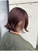 ピンクブラウン インナーベージュ