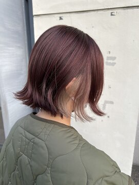 ソワン ドゥ ブレス 今里店(soin de brace) ピンクブラウン インナーベージュ