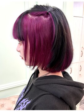 シャルティア(SHALLTIA) ピンクヴァイオレット【山口インナーカラー】【山口ヘアカラー】