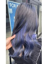 ビヨンドイー(beyond E)&nbsp;ネイビーブルーのインナーカラー