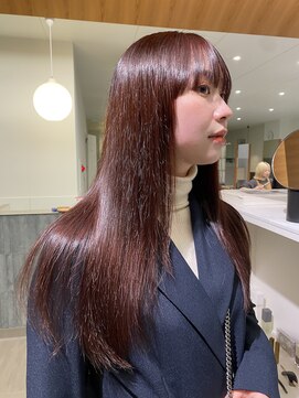 ローレンアオ(LOREN AO) 暖色カラー/艶カラー/ロング/ストレート/ダブルカラー