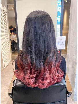 エイト 池袋店(EIGHT ikebukuro) 【EIGHT 池袋】グラデーションカラー×ピンク