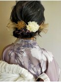 浴衣ヘアセット