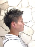 ツーブロックショートレイヤー