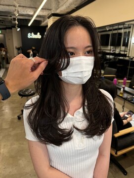 スティーロ 渋谷(Steelo) steelo ザクザクレイヤーカット×ワンカール