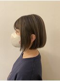 ハイライトベージュカラー