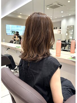 シュク 高円寺(SYUK) SYUK kazu 【高円寺 顔まわりカット 髪質改善 ハイライト 】