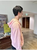 メンズ ショート パーマ 担当桜桃