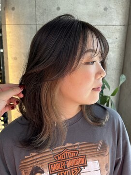 スタイル スマート サロン(STYLE smart salon) 【kanae/藤沢】顔周りレイヤー/イヤリングカラー/ベージュ