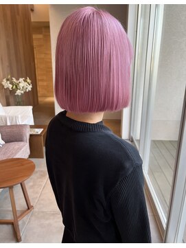 トップヘアーヒルズ 安城(TOP HAIR HILLS) ペールピンクカラー
