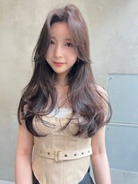 エース (ACE) ACE 横浜 顔周りレイヤー×ピンクベージュ