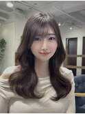 顔まわり/似合わせ/レイヤーカット/前髪/小顔/谷町四丁目