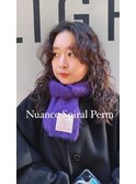外国人風パーマ/レイヤーパーマ/スパイラルパーマ