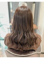 リブル 西葛西(Lible)&nbsp;波巻きロング×アッシュブラウン