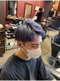 【韓国メンズスタイル】ショートスタイル×カラー