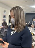 縮毛矯正髪質改善ハイライトレイヤーカット枚方美容室エクステ