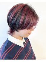 モリオフロムロンドン 松戸店(Morio from London)&nbsp;【morio 松戸 アイダ】アンブレラカラー＆ショートウルフ