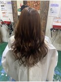 プルエクステで巻き髪セット