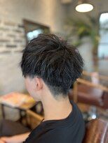 ジンク(Zn)&nbsp;ショートマッシュ　×   波巻きアレンジ