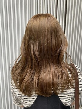 バディ 中野駅前店(BUDDY) キャラメルベージュ(ブリーチなしダブルカラーカラー＋TR)