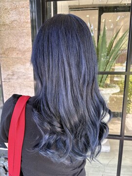 ディーボーイ 健軍店(D-BOY) ワンブリーチカラー/ネイビーブルー