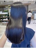 ロングヘア30代40代ストレートレイヤー前髪なし前髪あり表参道