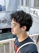 ビカムメンズヘアー 栄店(become men's hair)&nbsp;スパイキーショートスパイキーパーマ栄