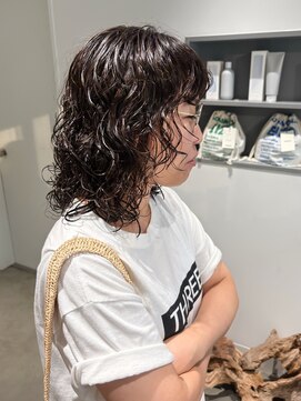 エイゾー 銀座(EIZO) ミディアムパーマ/ミディアムレイヤーパーマ/くるくるパーマ