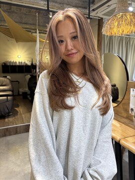 ココルアナ(coco luana) バレイヤージュ/レイヤーカット/韓国/ケアブリーチ