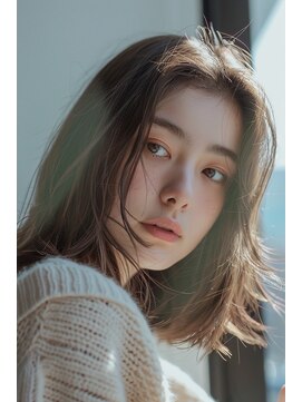 ルル(Lulu) グランジボブアッシュブラウン