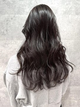【髪質改善】ダークグレージュ×ロングレイヤー