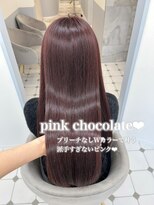 リルミー ミュエナ 大須 矢場町(Lilme myuena) ピンクブラウン/大人ガーリー/似合わせカット/名古屋