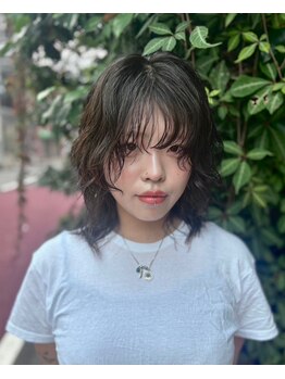 ローグ(Logue)の写真/無造作なのに計算された、やわらかく動くデジタルパーマ/コールドパーマパーマスタイル【藤沢】