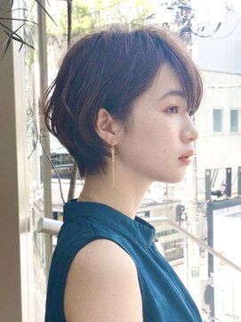 ロビー 表参道(ROBBY) 丸みショートボブ/ショートヘア/30代/40代/50代/表参道