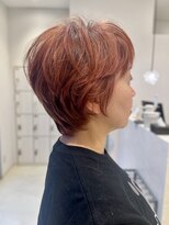 ヴィサージュディオ(VISAGE dio) 大人女性に人気♪艶感レッドブラウンの美シルエットショート