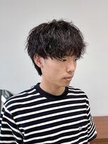 メンズサロン アネロ 名駅(Men's salon anhelo)&nbsp;ツイストスパイラルパーマ×メンズマッシュ×ツーブロック