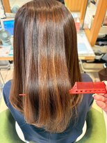 アース モード 新小岩店(EARTH/M)&nbsp;ナチュラルストレート×セミロング