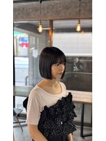 ザ シーワークス(THE Cworks)&nbsp;切りっぱなしボブ/ 縮毛矯正 / 髪質改善