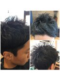 アップバンクショートスタイル