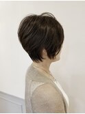 前下がりミニショートボブ☆