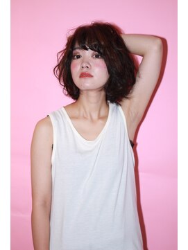 ソア 武蔵小杉(SOAR) 着物も◎デジタルパーマ&イルミナカラーのヘルシーレイヤーボブ