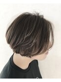 似合わせカット×ヌケ感ショート