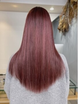 フラム 渋谷(flamme) 【flamme】red×pink highlight