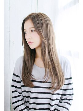 プティルカ ディーシー本店(PutiLuca D.C.) かきあげナチュラルストレートスタイル