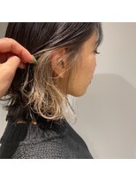 ヘアーアンドビュー ティーリタ 蕨(RITA)&nbsp;インナーカラー×ミルクティーベージュ
