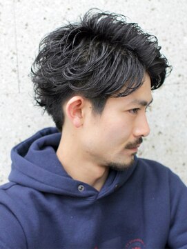 ザ サードヘアー 柏(THE 3rd HAIR) 最高の横顔ブロックマッシュリバース かき上げヘア